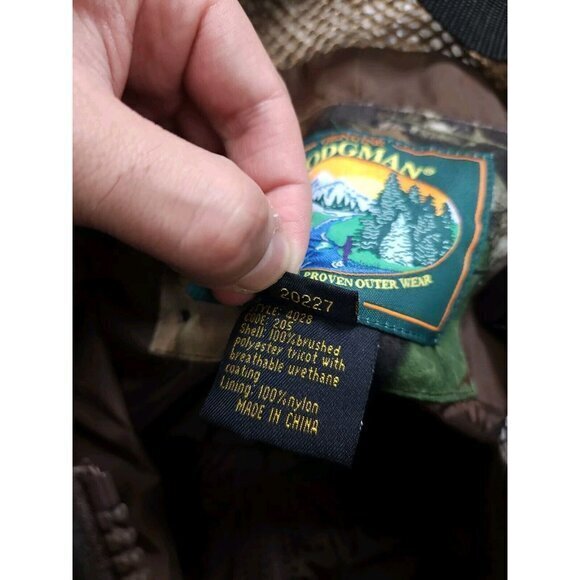 Vintage Hodgman Horcotex 2000 Mossy Oak‎ Camo Bib Pants Mens Medium - Picture 11 of 14